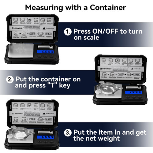Milligram scale 50g - milligram, 50g/0.001g