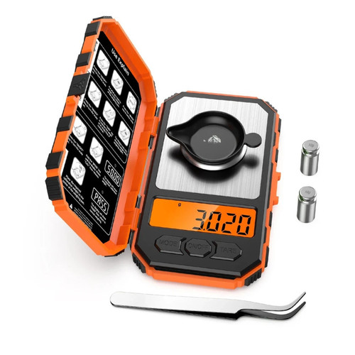 Digital milligram scale - scale, 0.001g
