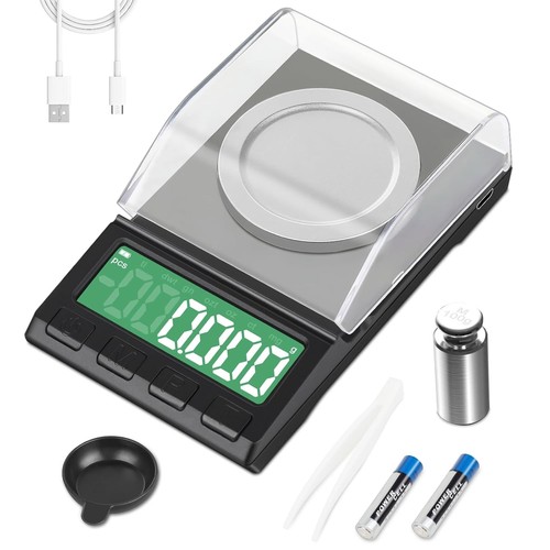Milligram scale rechargeable - milligram,
