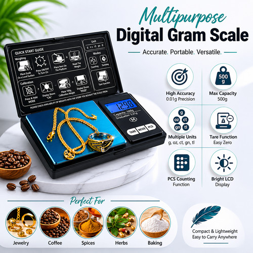 Digital pocket scales - pocket, &