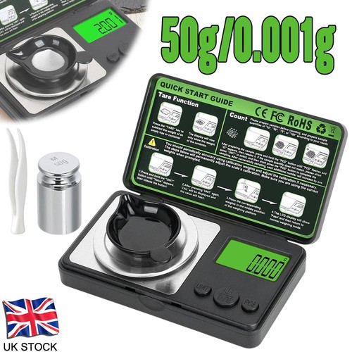 001g 50g digital milligram - 0.001g/50g,