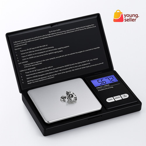 Digital pocket scales 200g - pocket,