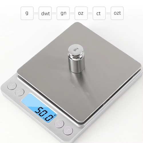 Digital scales 3000g - 0.1g, -3000g