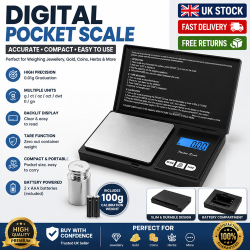 Digital pocket scales 200g - digital,