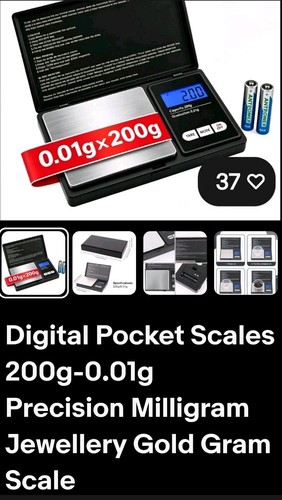 Digital pocket scales - pocket,