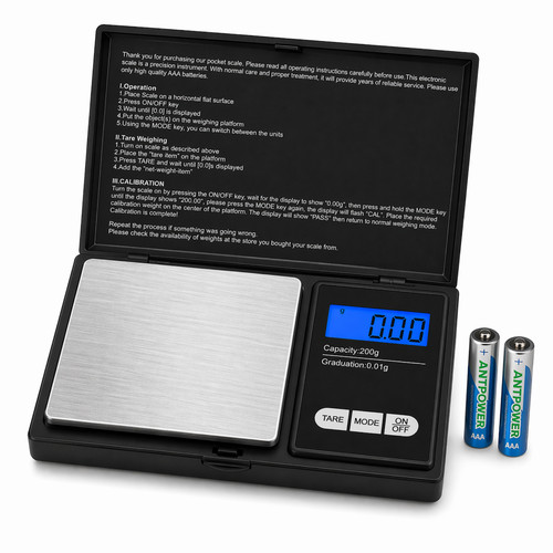 Digital pocket scales 200g - digital,