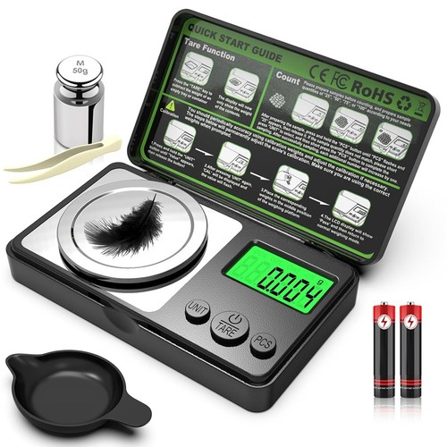 Digital milligram with 001g - with, 0.001g