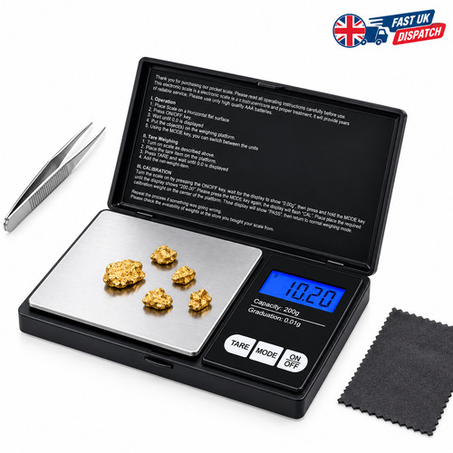 Digital pocket scale 01g - pocket, 0.01g