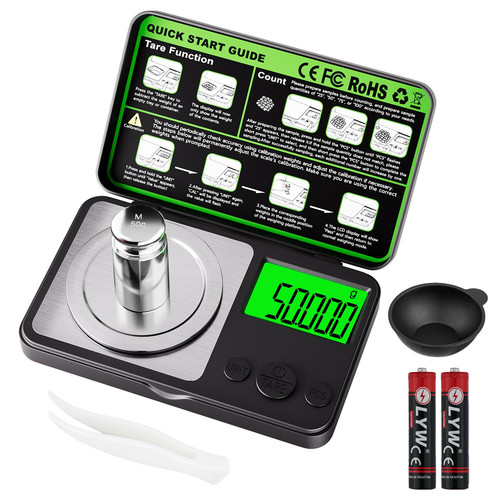 001g 50g digital milligram - 0.001g/50g,